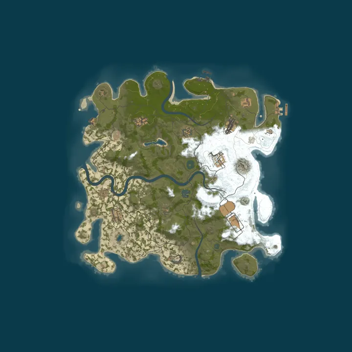 Map of FishN -  BP Wipe 10/22  2XLoot/Large Map/Semi-Noob Friendly/Wee
