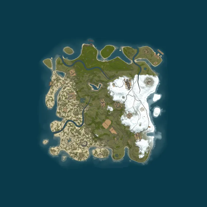 Map of Intoxicated ZA Solo/Duo/Trio 2x - Wipe soon