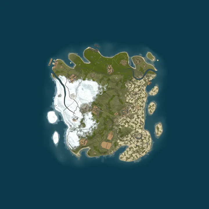 Map of Rusty Chicken | US 2X | Vanilla+ | WIPED 10/22