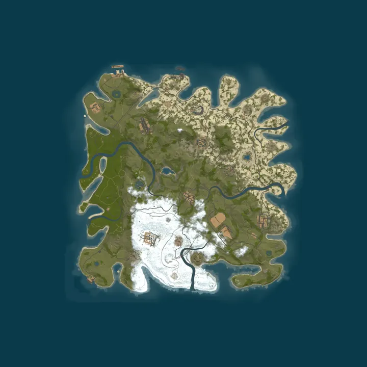 Map of OMC Sparker's PVE [Monthly] Zombies - Bandits