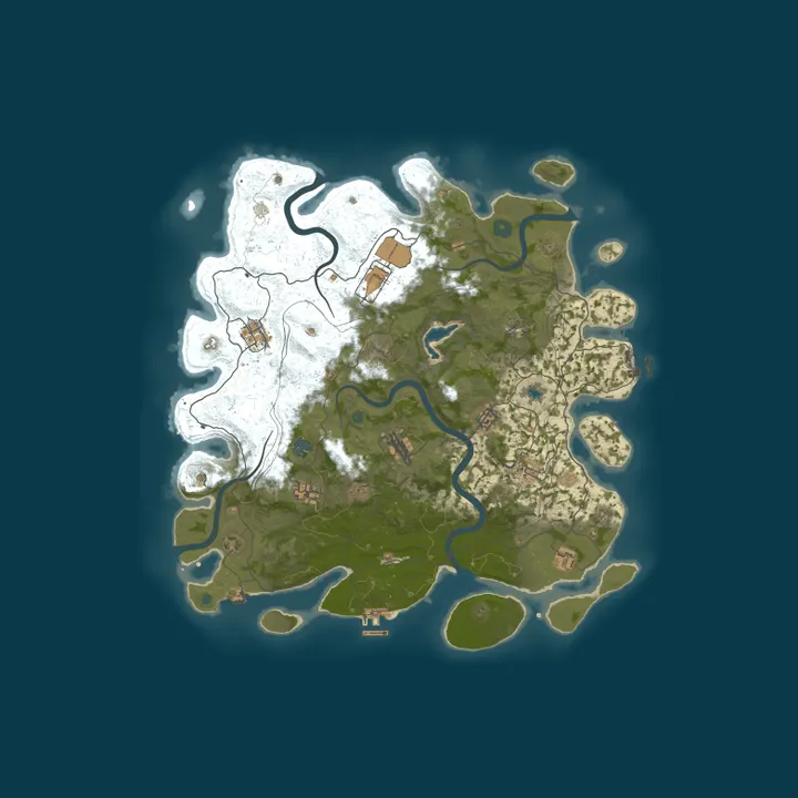 Map of DRAGON RUST-UA MAIN|Raid Base|Skills