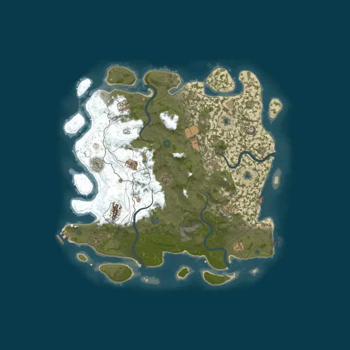Map of [EU] Kuhmunity PvE+ [Quests|Dangerous Treasures|Contracts|Raida