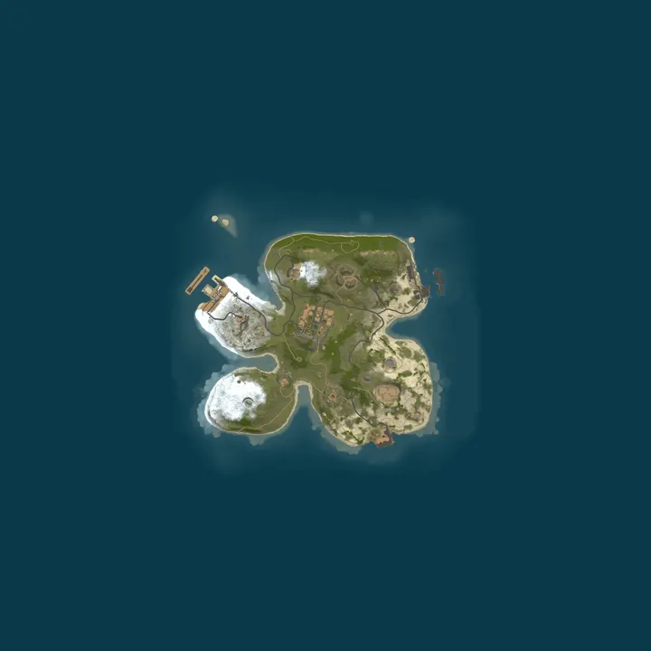 Map of Prosto server Mini map x5