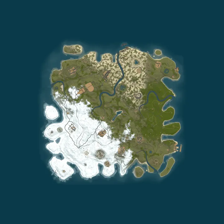 Map of The Rusty Knob | Solo | Chill | 2x | EU | JUST WIPED