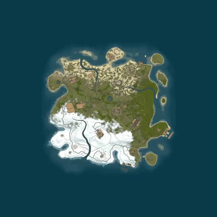 Map of test gr