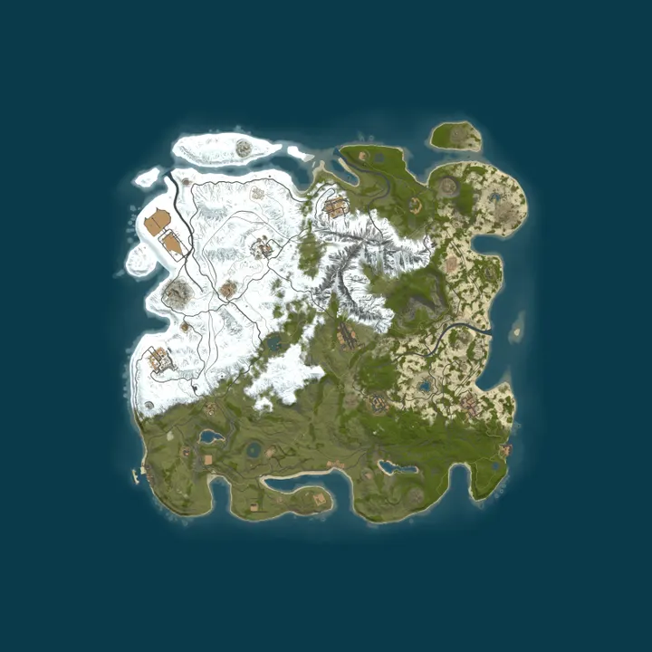 Map of NO WIPE| HELL NATION 25XPVE-100XPVP (No Stability|Mymini|Kits|S
