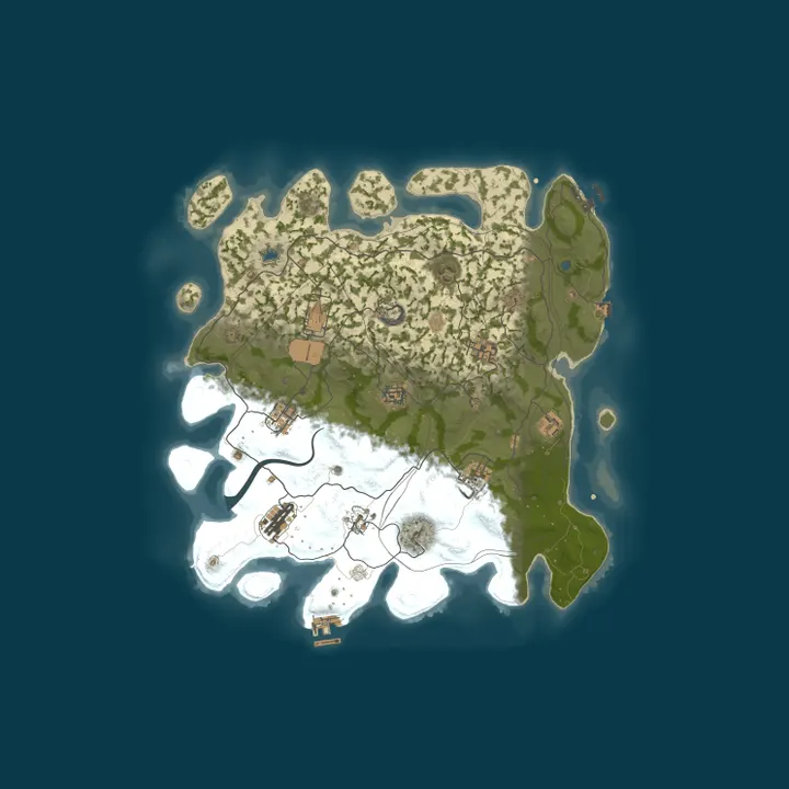 Map of [US] Lagoon 1.5x | Solo/Duo/Trio | 10/22