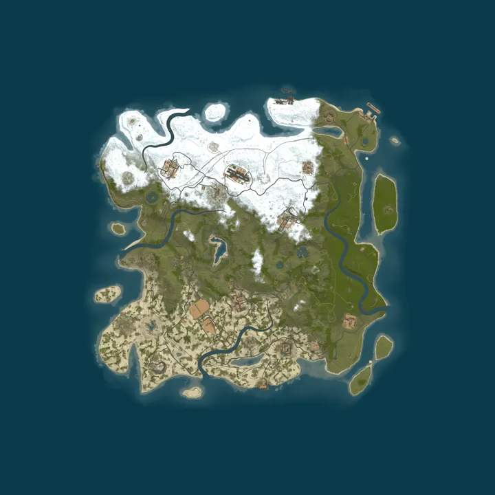 Map of 404 RUST SOLO/DUO | ВС | ДЛЯ НОВИЧКОВ 25.10