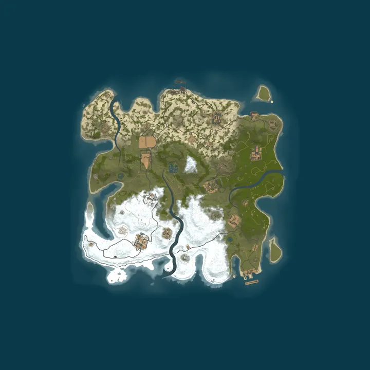 Map of TheCove.GG｜原版｜新手村｜四人｜10.23号14:00清档