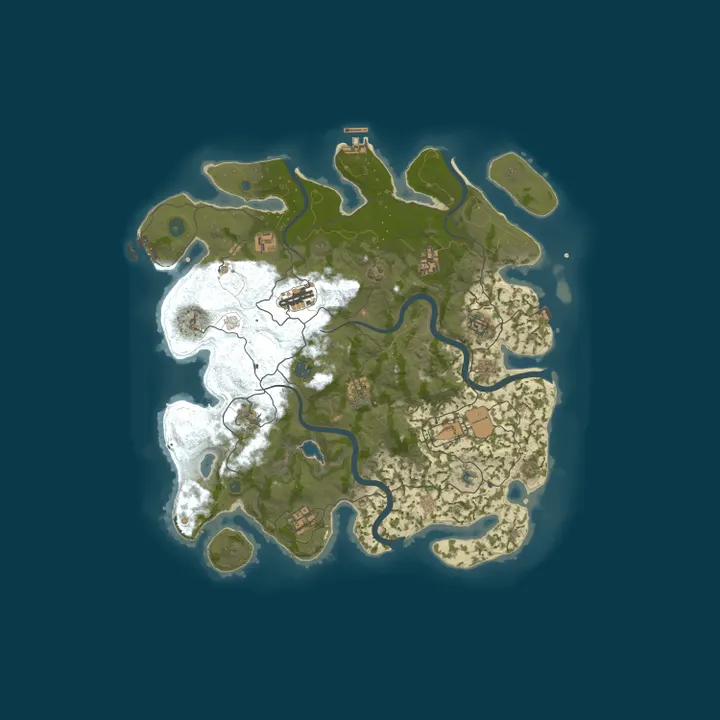 Map of Queen Lily