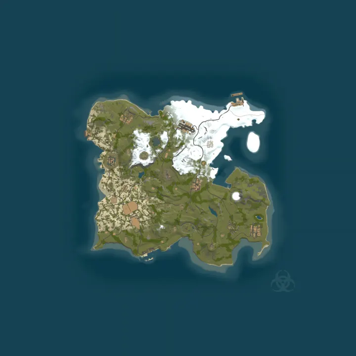 Map of [JPN] Best Tokyo Rusty 10X Crane Island PVE
