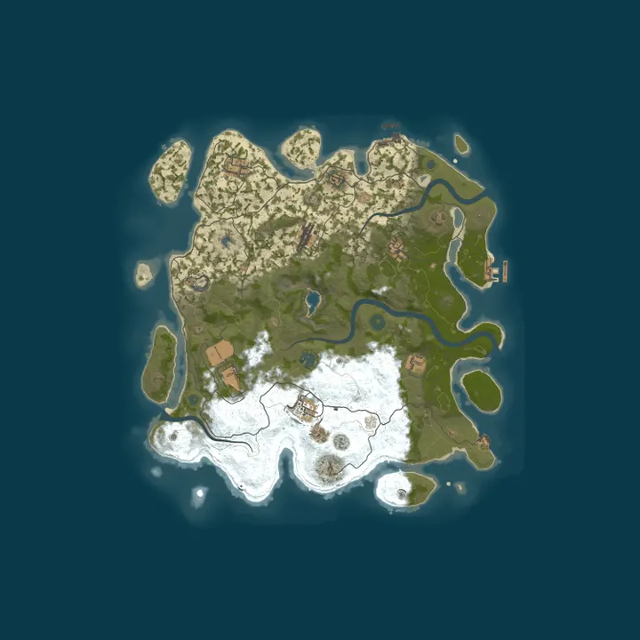 Map of RUST LIFE || Vanilla NO BP  |  Fresh WIPE!!!
