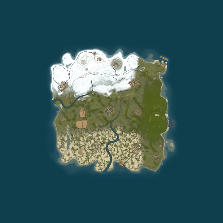 Map of [LATAM] LUNARUST Vanilla | 27/10 Wipe