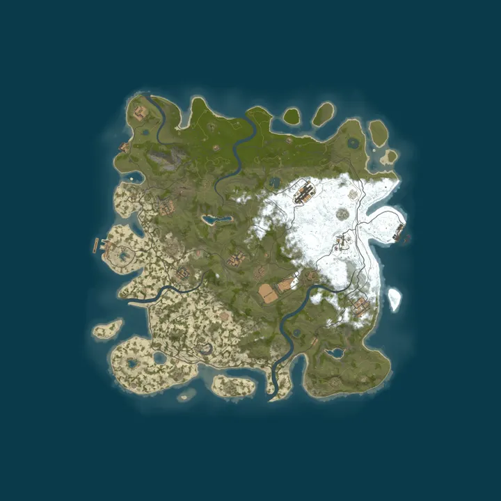 Map of KAZANTIP RUST X1 | VANILLA | WIPED 05.10