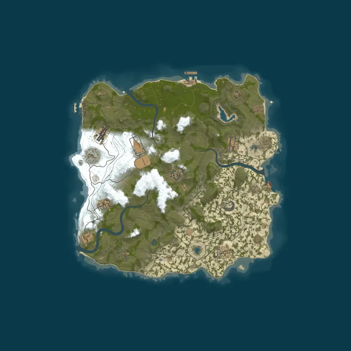 Map of RustForNoobs.com | Solo Duo Trio | Weekly | EU