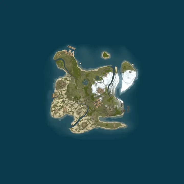Map of STZ |3X Solo/ Duo/ Trio|LOOT 3X|LOOT +|%25 UPKEEP| FRESH WIPE!