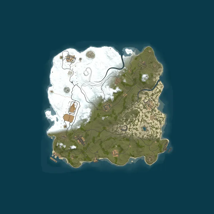 Map of MIRAGE RUST | FRIDAY SOLO/DUO 2x | Wipe 23.10