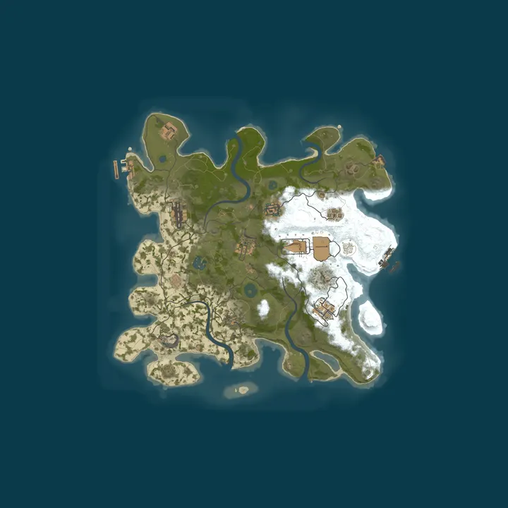 Map of Holy Rust | x2 Main | WIPE 26/10