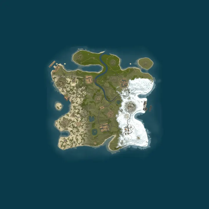 Map of Mighty Rust Mods 10X