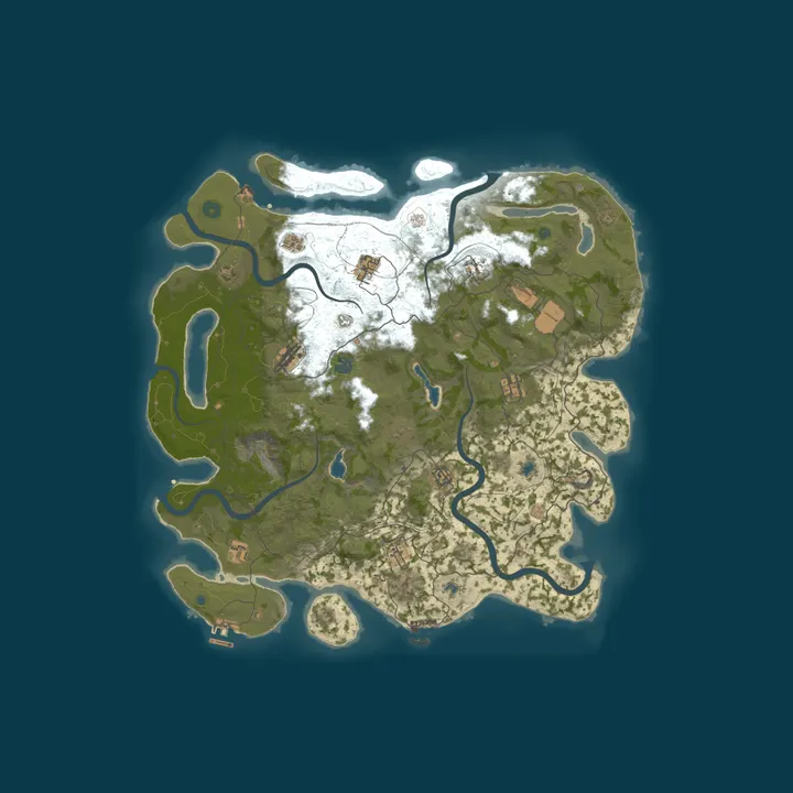 Map of Kuzbass x2 Classic| next wipe 13 ноября